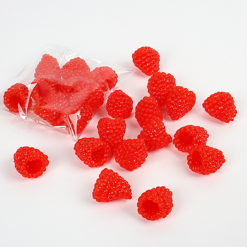 Factory Direct sales simulation wild strawberry raspberry raspberry model simulation fake fruit shooting props fruit shop decoration