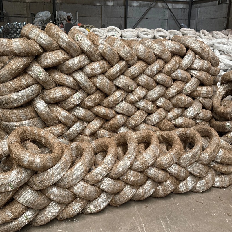 Galvanized Iron Wire House Construction Construction Site Wire Greenhouse Wooden Frame Woodworking Fixed Galvanized Wire Support Customization