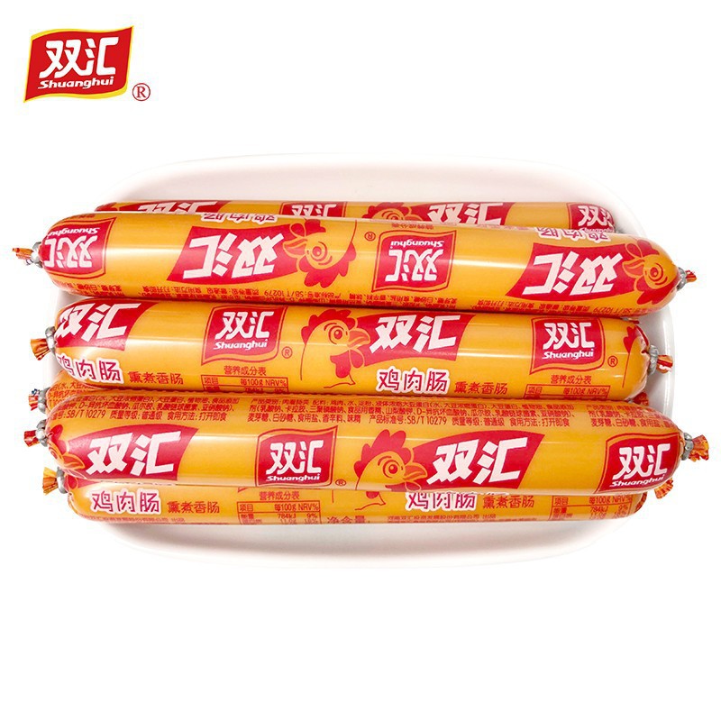 Shuanghui corn sausage spicy crispy sausage sweet hot dog sausage barbecue ham sausage instant noodles partner to satisfy hunger