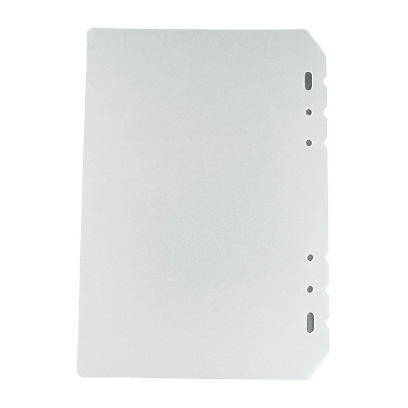 A5A6A7B5A4 loose-leaf partition plate, baffle plate PP transparent frosted standard loose-leaf general thickening 60 silk