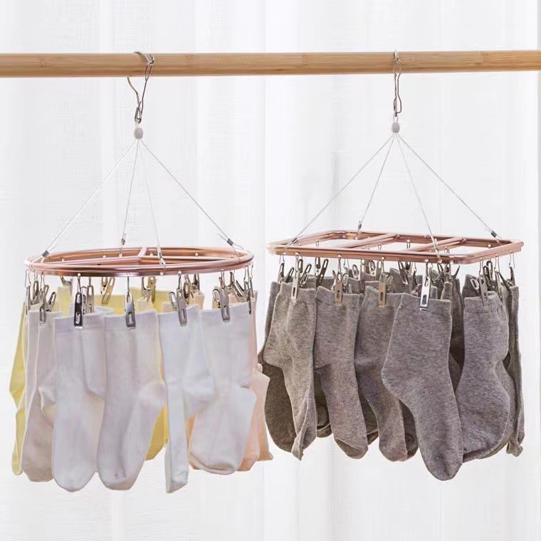 Stainless steel multi-functional windproof hook portable anti-blowing drop fixed buckle windproof hook