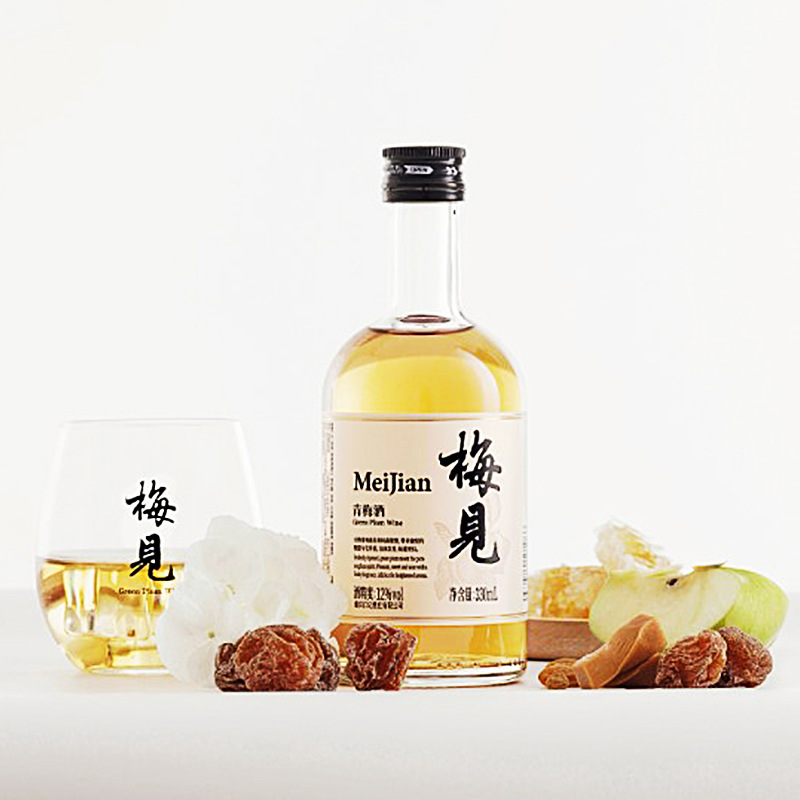 Meiji Green Plum Wine Plum Wine 12 Degrees 330ml White Plum Wine Women's Tipsy Wine 1 Piece 750ml Wholesale