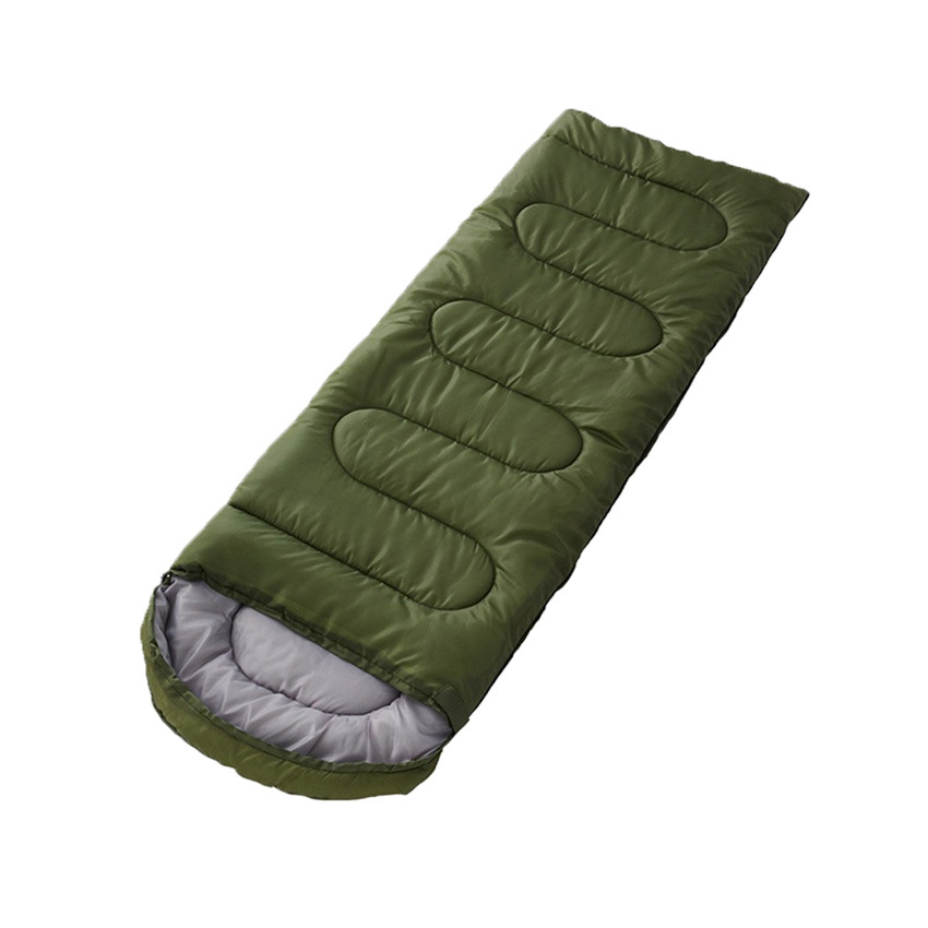 Factory envelope sleeping bag wholesale adult outdoor spring and autumn adult men and women thick warm portable camping