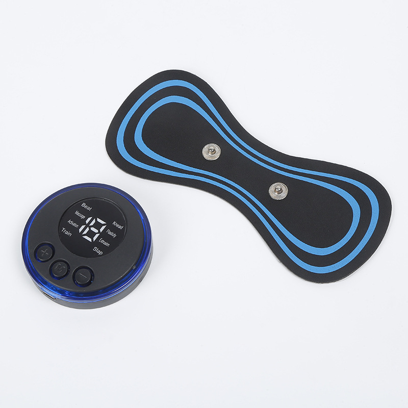 Cross-border EMS cervical massage stickers portable waist shoulder neck mini portable massager pulse neck massager