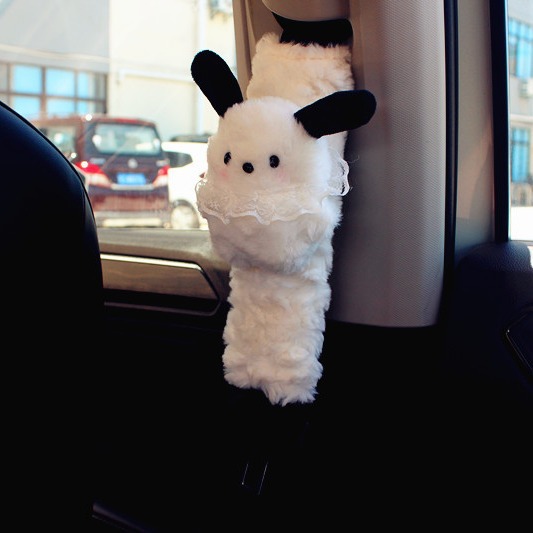 Soft Circle Plush Safety Belt Shoulder Padded Cover for Men and Women Shoulder Belt Lined Safety Shoulder Padded Car Decoration Decoration