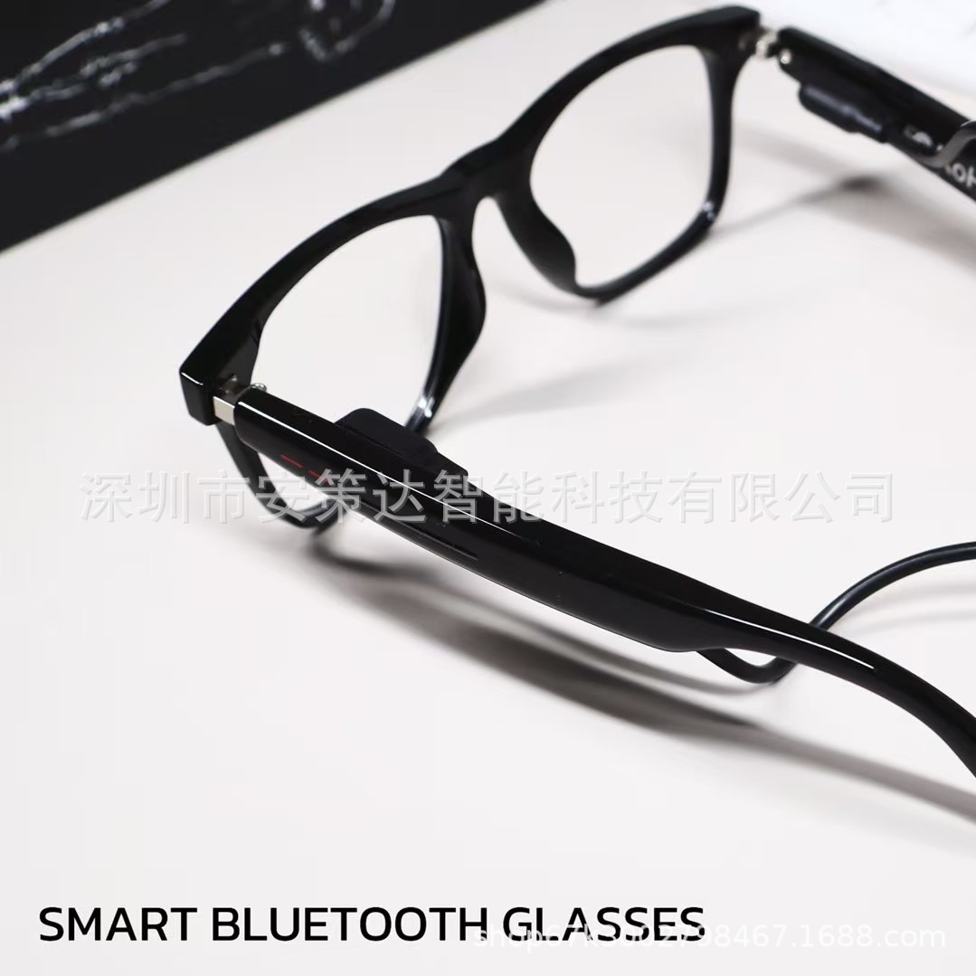 New D13 smart glasses AI Bluetooth connection call binaural touch polarized sunglasses net red with sunglasses