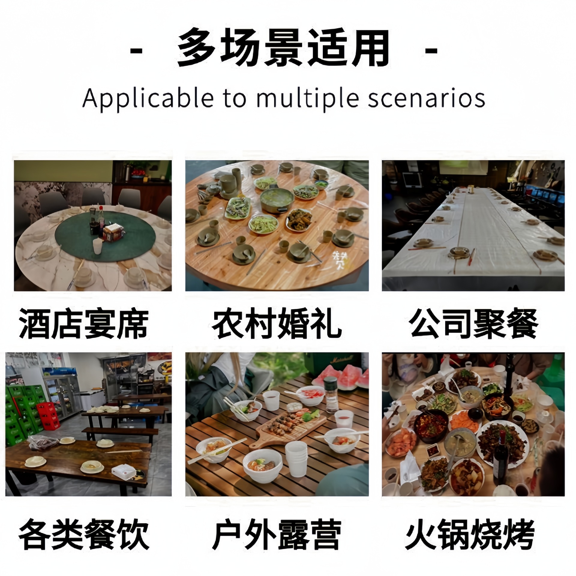 Rice Husk Tableware Disposable Bowl and Chopsticks Set, Food-Grade, Biodegradable, Five-Piece Set, Thickened, Durable for Restaurants, Banquets, and Hot Pot