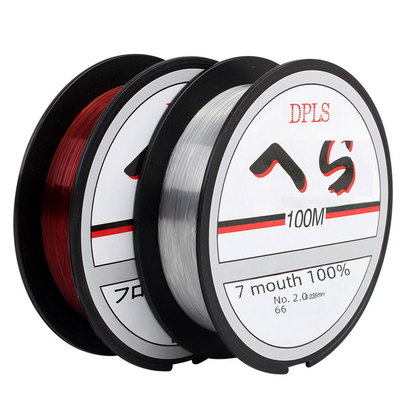 Factory wholesale 100 meters fishing line Main line fishing line nylon line fishing gear table fishing line finished line group fishing line