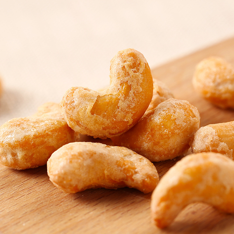 Baicaowei - Charcoal Roasted Cashews 50G/100G Nuts Dried Fruit Snack Specialty Leisure Food Dried Goods Roasted Seeds