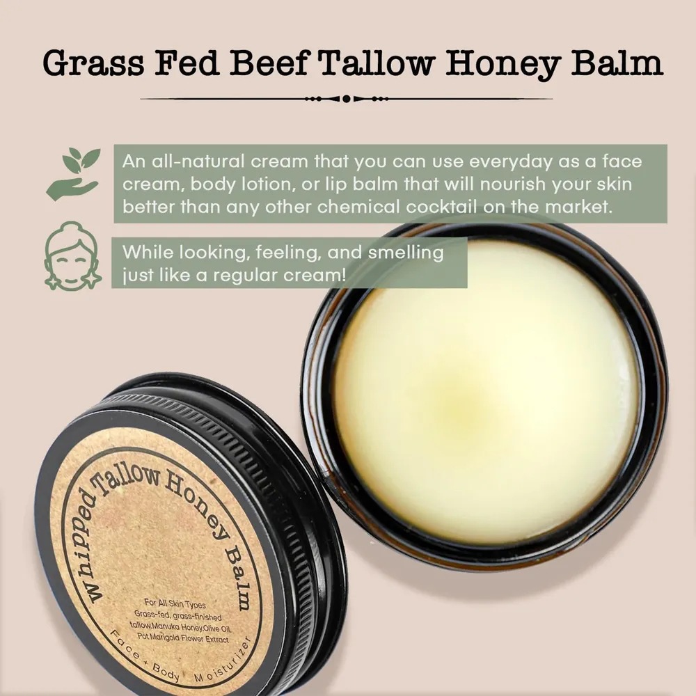 Kindergarten Amazon Cross-Border Specializes in Processing Whipped Tallow Honey Balm