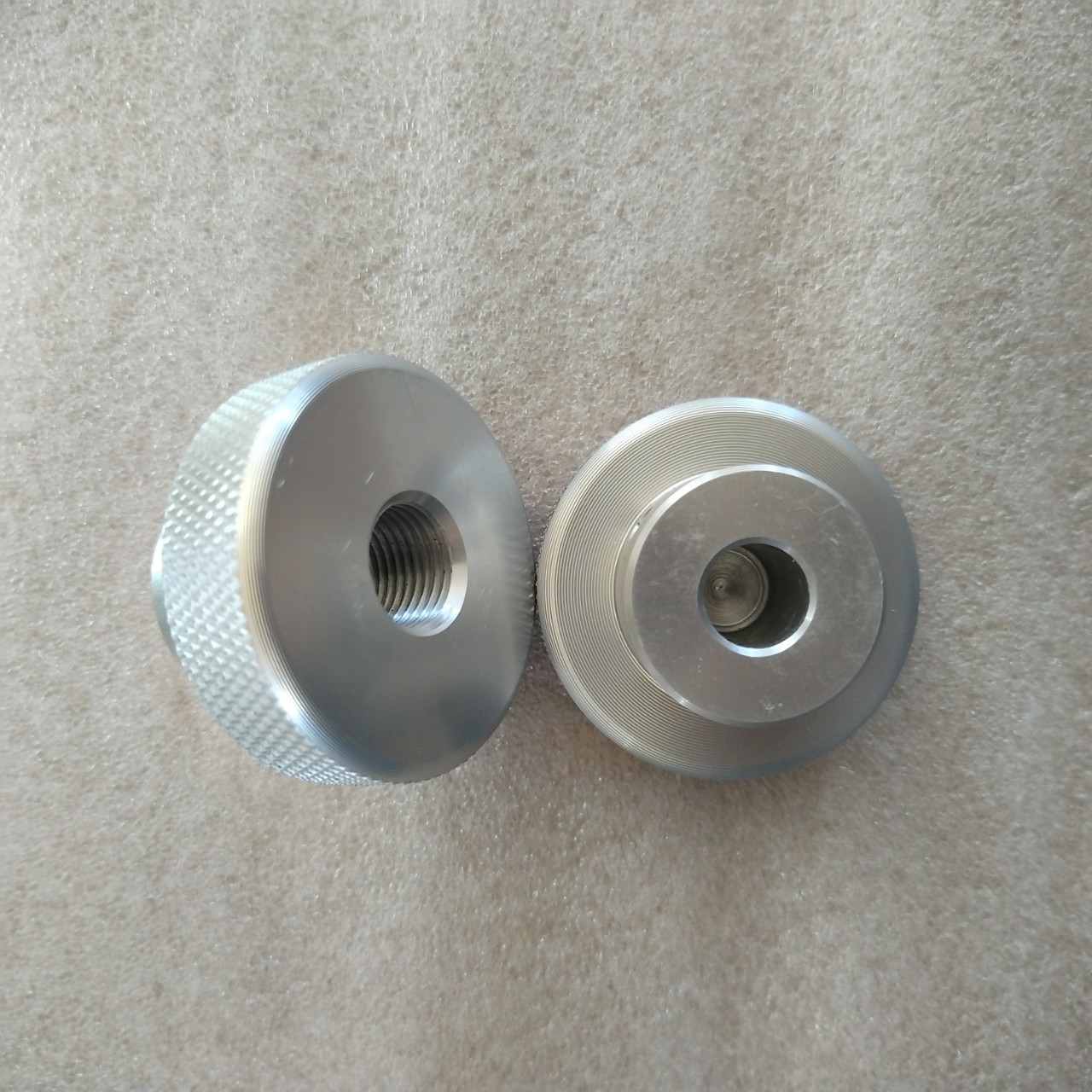 Aluminum Alloy Handwheel for Mesh Knurled Adjustment Screw Rod