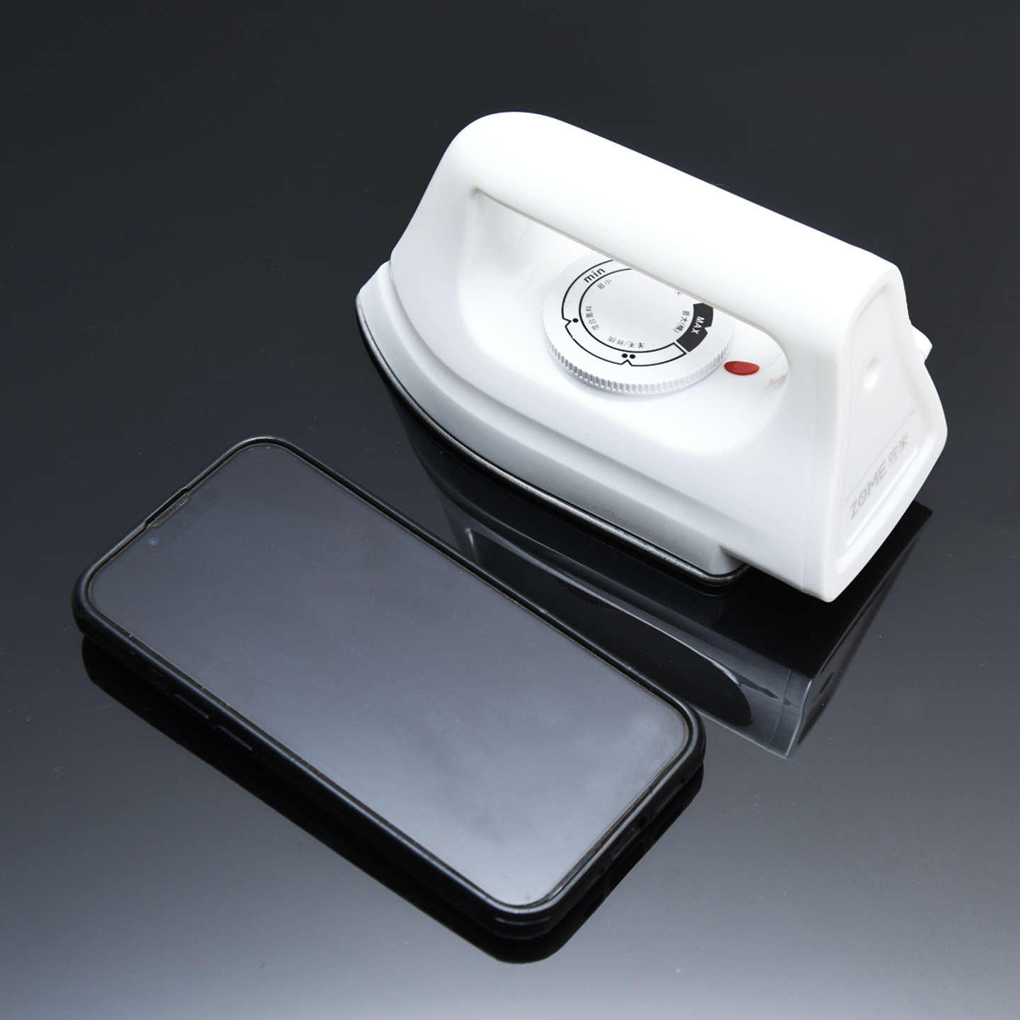 Mini Electric Iron for Home Use, Small Handheld Iron for Travel, Garment Steamer for Bedroom Wrinkle Removal