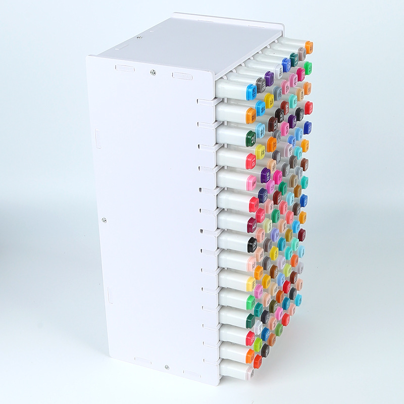 Children's marker pen storage box cross-border kindergarten desktop brush storage rack multi-functional pen holder rack wholesale