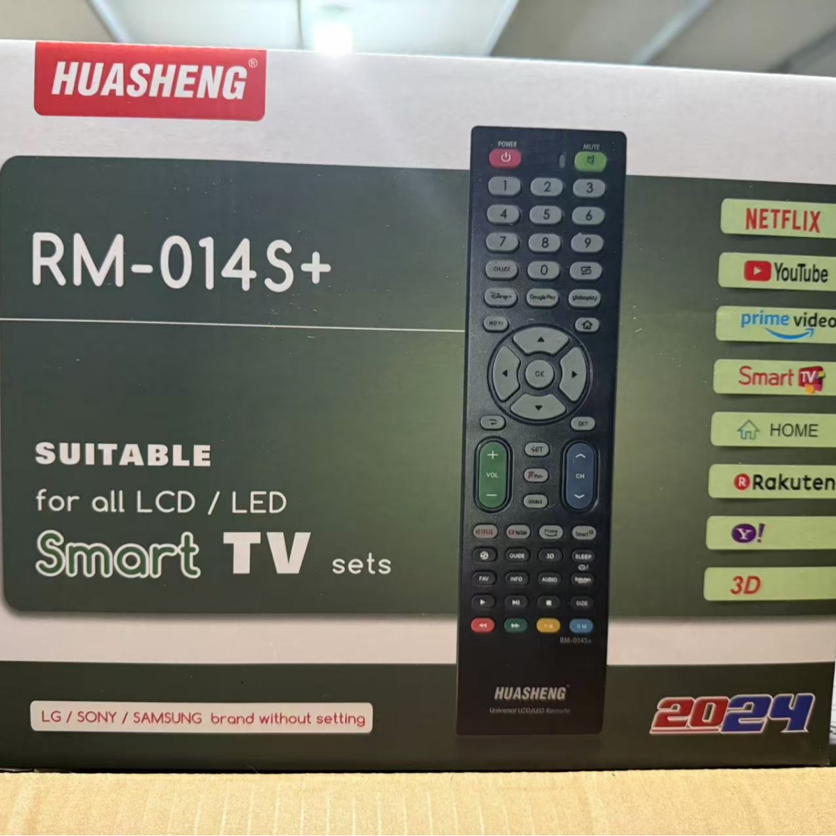 New RM-014S English universal TV remote control cross-border hot in stock