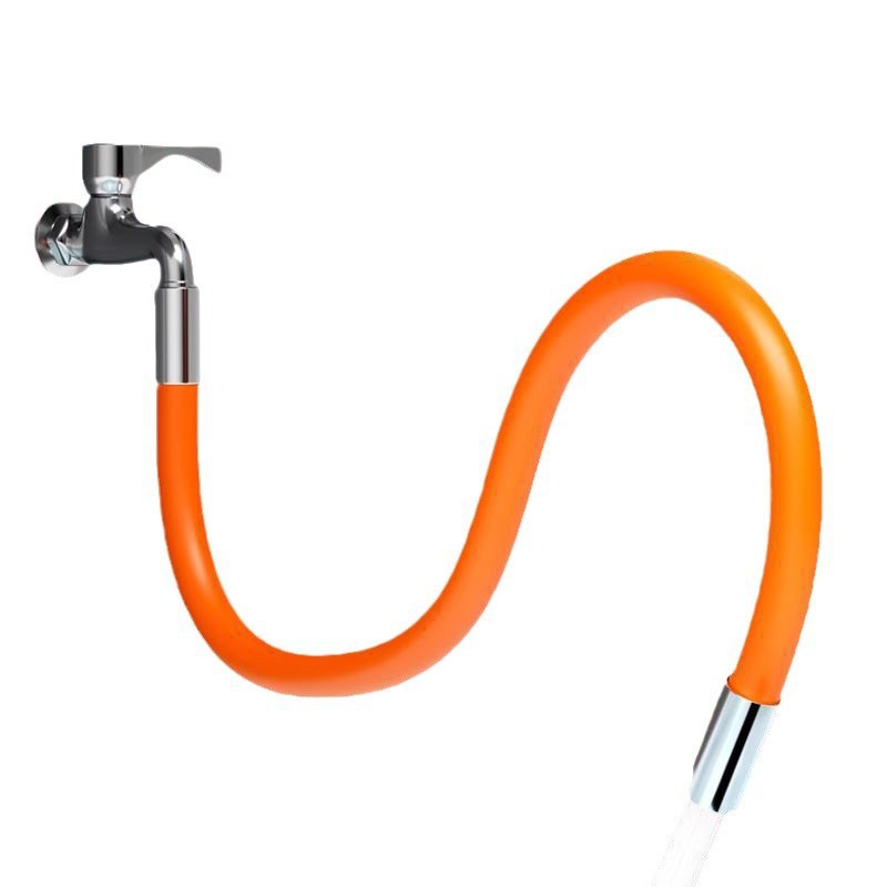 Faucet Extension Pipe Universal Splash-Proof Water Hose Kitchen Bathroom Universal Shower Head Shampoo Shower Holder