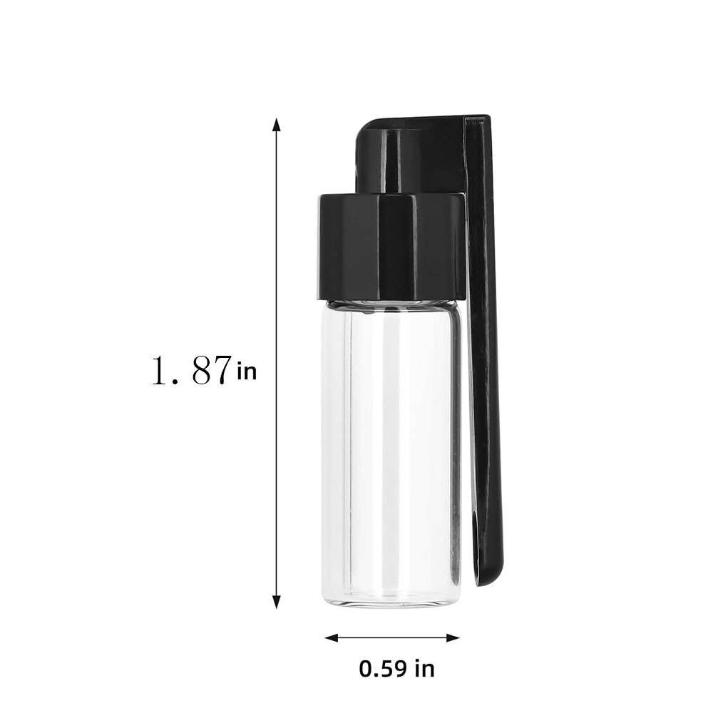 36/51/67mm Glass Medicine Bottle Portable Medicine Storage Bottle Sealed Waterproof Medicine Box Amazon Hot Sale