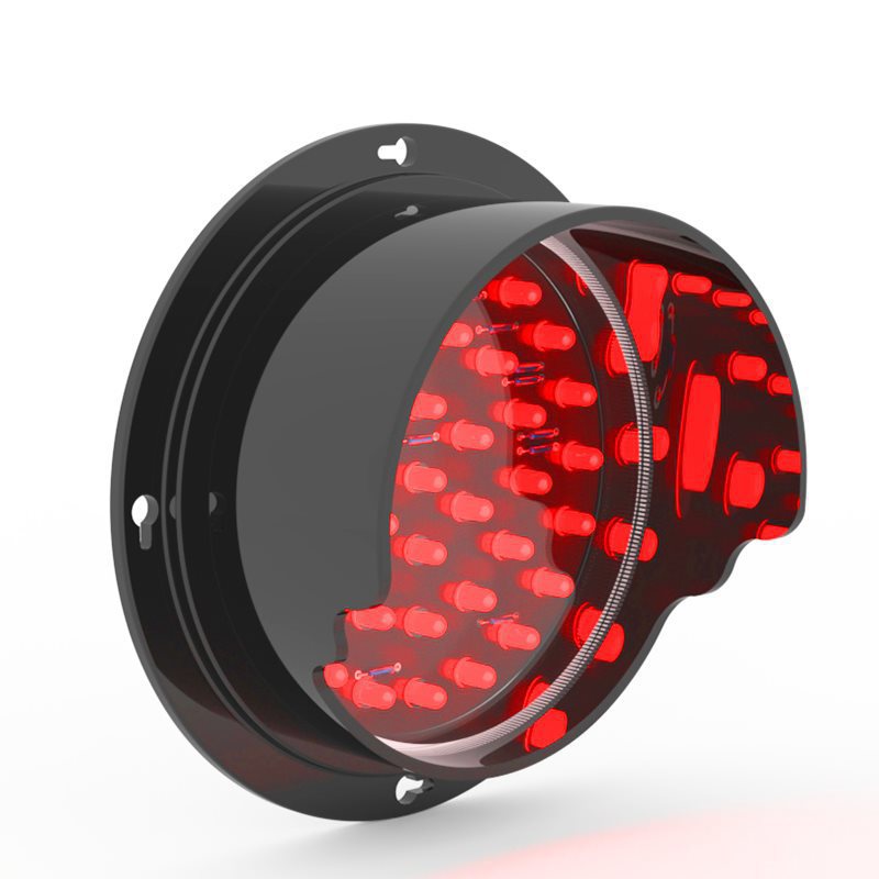 100мм учебный светофор, маленький светофор, красный, желтый, зеленый, стрелка указатель, световая трубка