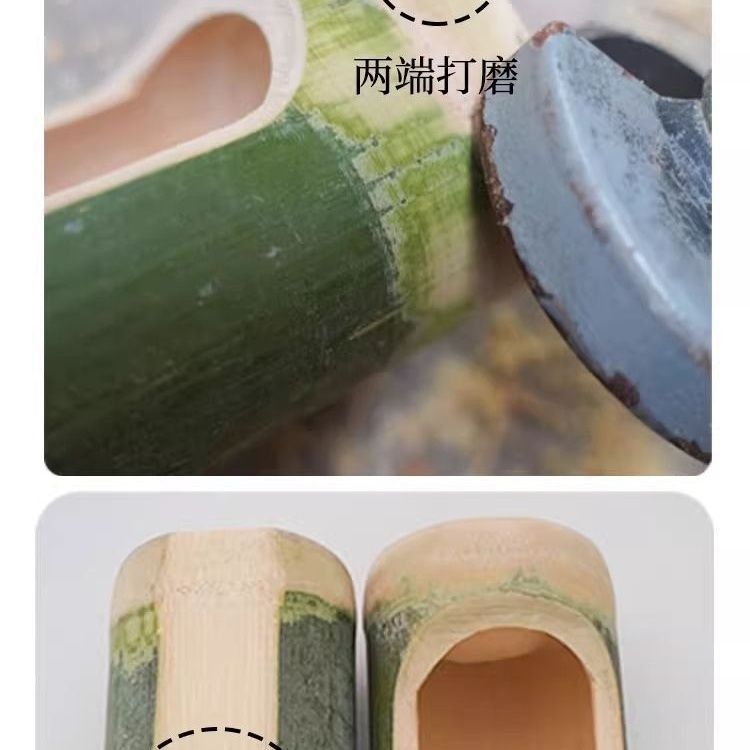 Bamboo Rice Steamer Handmade Fresh Bamboo Steamer with Lid Bamboo Picnic Horizontal Steamer Individually Customized