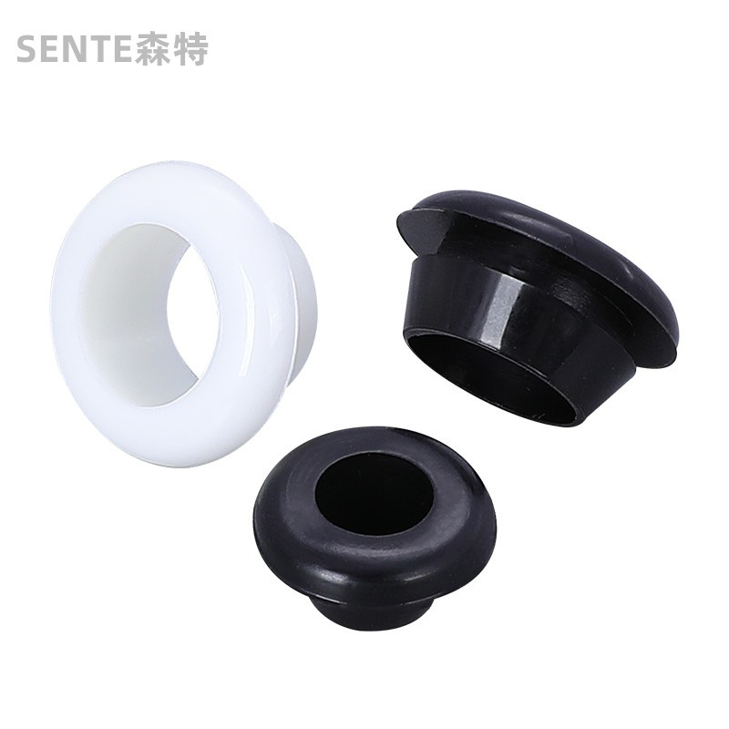 Eco-friendly rubber quick-loading protective coil tapered over-coil single-sided protective wire ring silicone protective wire sleeve