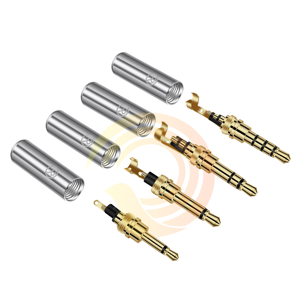 Magpie sound Square 2.5mm Mono/3.5mm mono/stereo/four-section balance plug with left and right logo