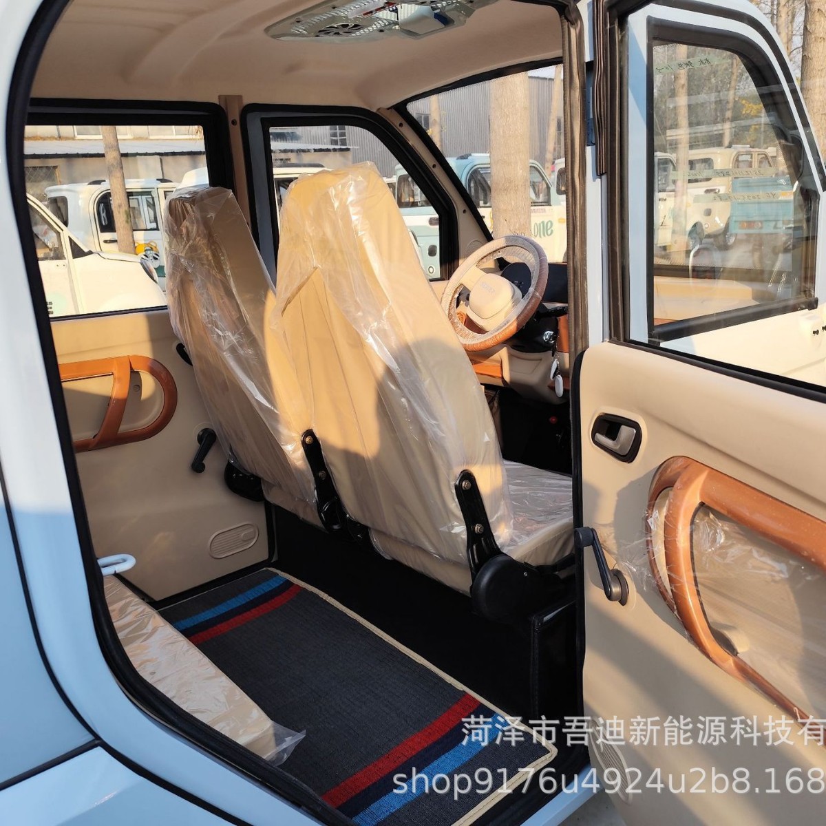 New Energy Electric Vehicle for Adult Household Use, Electric Car with Heating and Cooling Air Conditioner, Dual-Use Oil and Electricity, Foreign Trade Export Electric Vehicle