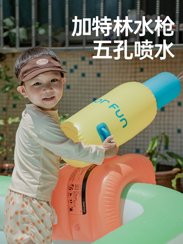 inflatable swimming pool children's home swimming pool baby play pool adult outdoor large courtyard folding water slide