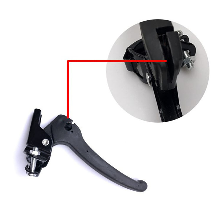 Bicycle brake handle red flag brake handle high strength plastic brake handle brake Brake brake riding supplies accessories