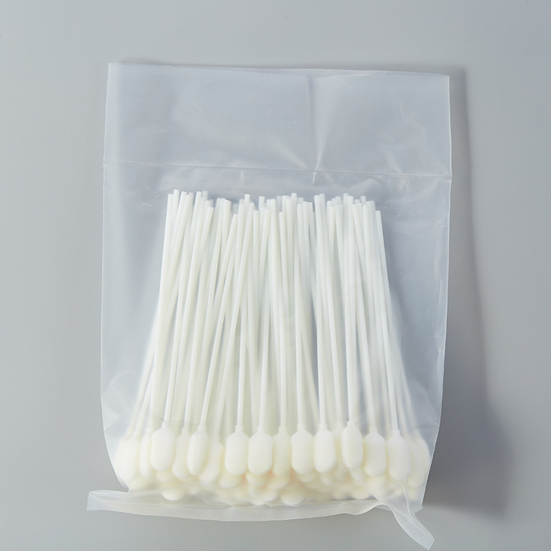 1012D-P sponge wiping stick disposable clean cotton swab 150cm single head dust-free cotton swab purification cotton swab