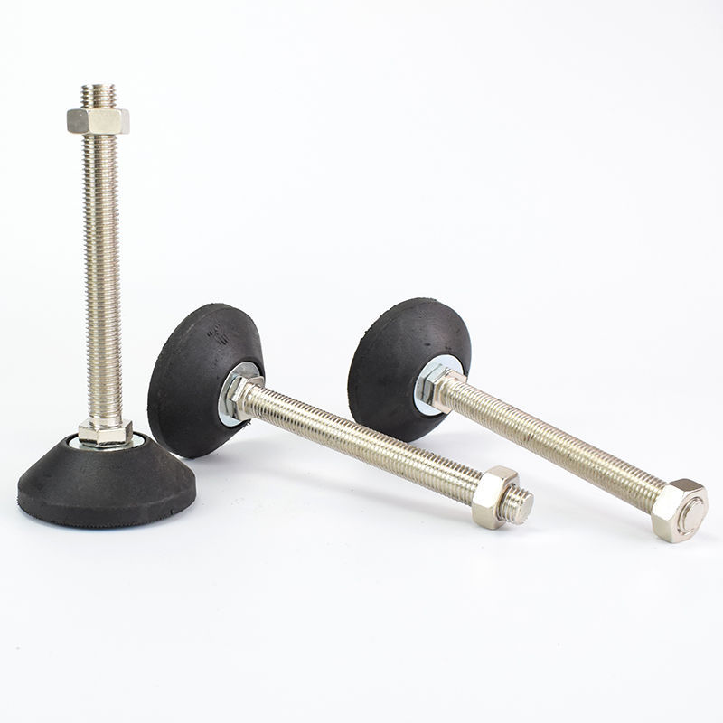 Non-slip nylon foot Cup adjustable foot fixed hoof foot mat M8M10M12M16 plane support foot M20