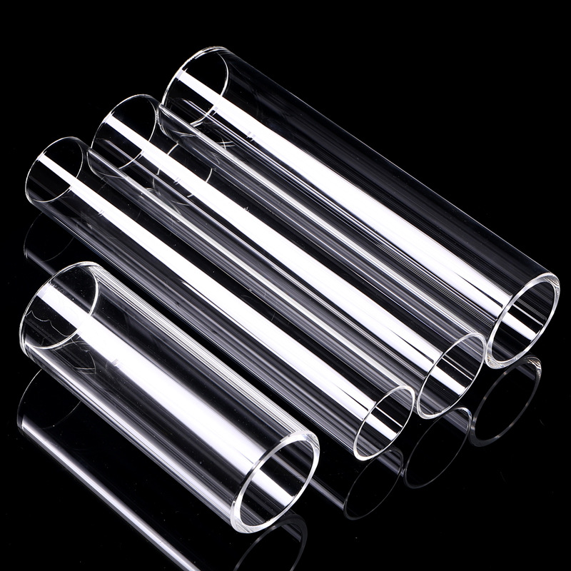 Quartz Tube Tube Furnace Glass Tube High Temperature Resistant Quartz Tube Transparent Quartz Tube on Demand Drawings