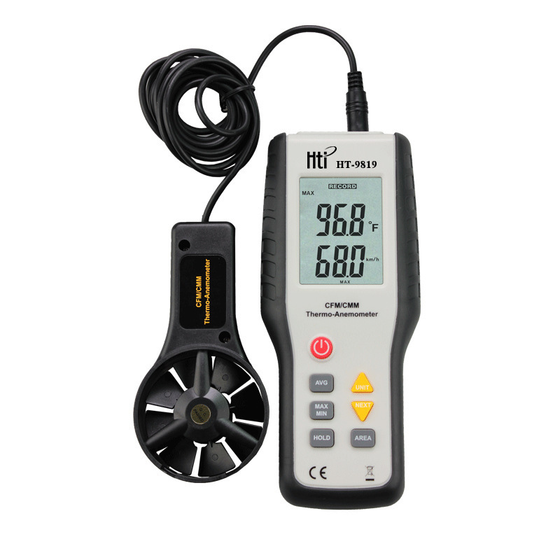 Xinsite Anemometer Handheld Split Digital Display Wind Speed Wind Temperature Air Volume Meter Wind Meter Dongguan Amazon