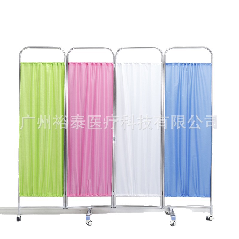Foreign Trade Thickeneded Stainless Steel Screen Medical 60% off Screen Removable Hospital Partition Protection Foldableable