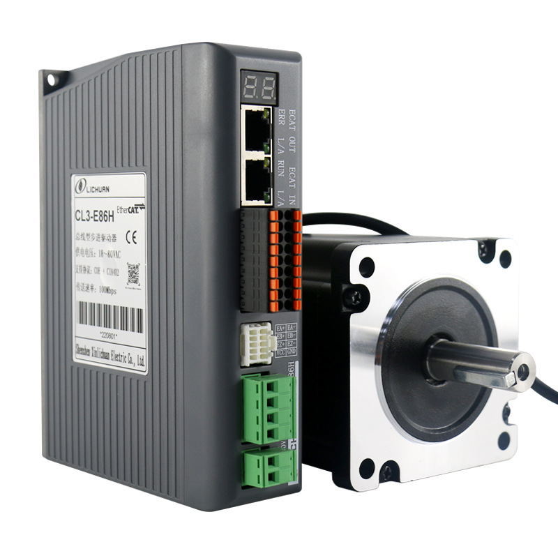 Xinlichuan adapted 42/57/60/86 stepper motor EtherCAT bus stepper closed loop driver suit