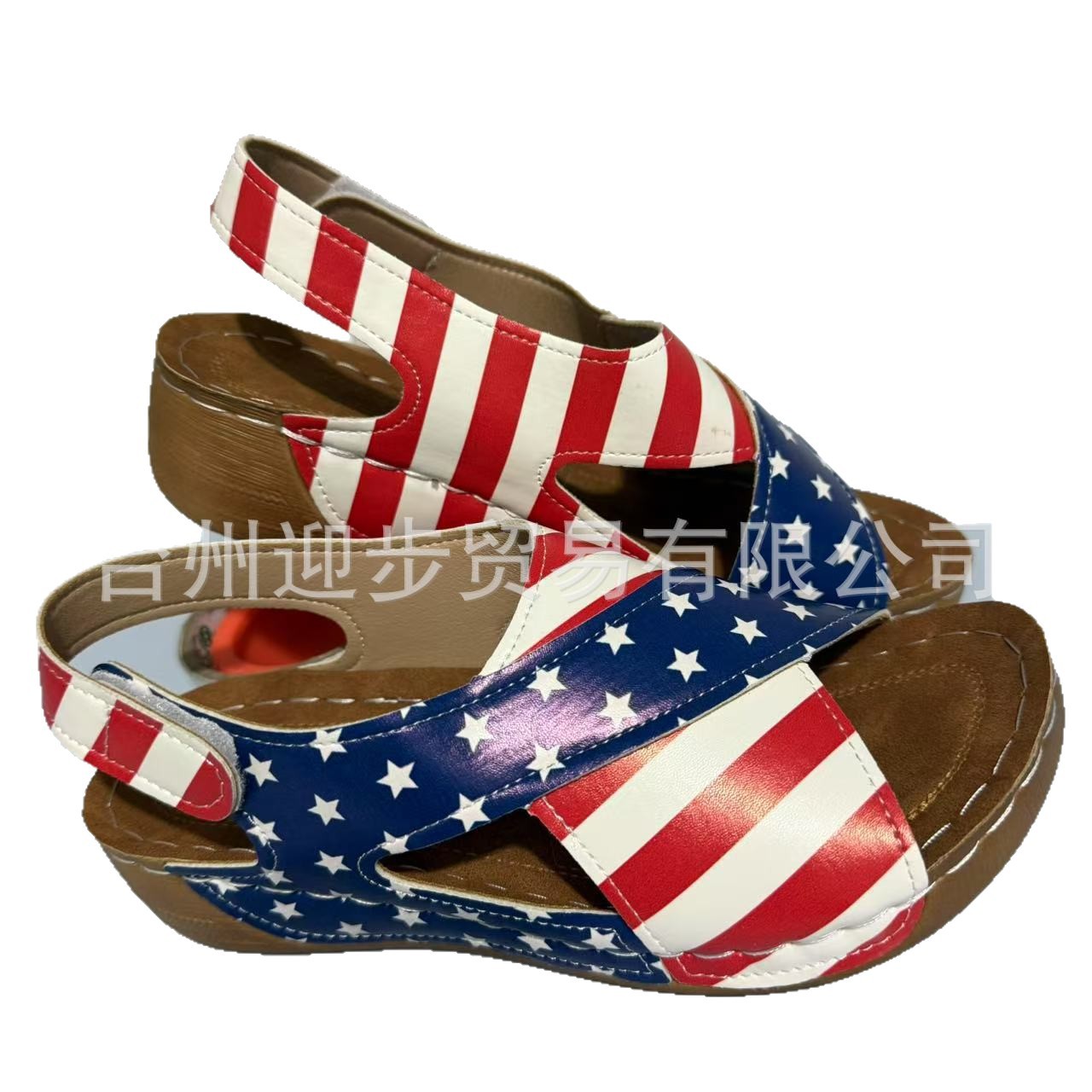 Foreign trade independent station breathable women's sandals Amazon color matching women's shoes 2024 new summer casual beach shoes slippers