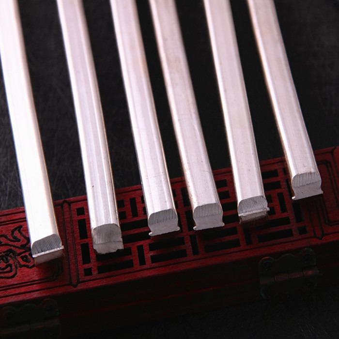 9999 sterling silver GB silver bar wholesale diy hand made sterling silver bracelet square bar silver jewelry silver raw materials