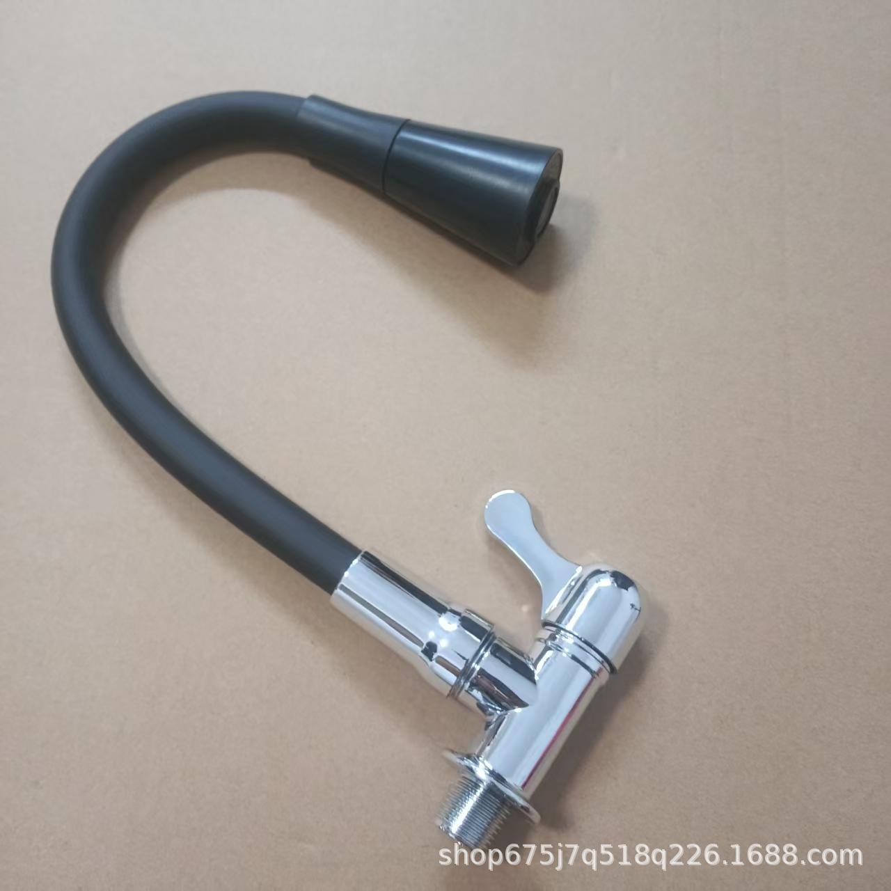 Foreign Trade Color Universal Pipe Faucet In-Wall Single Cold Water Faucet Kitchen Faucet Balcony Laundry Sink Faucet