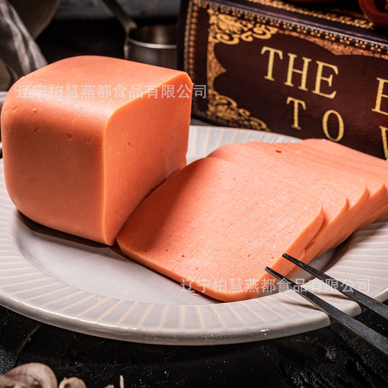 Baihui sausage ham square leg western sliced luncheon meat 260g sandwich chafing dish meat products wholesale distribution