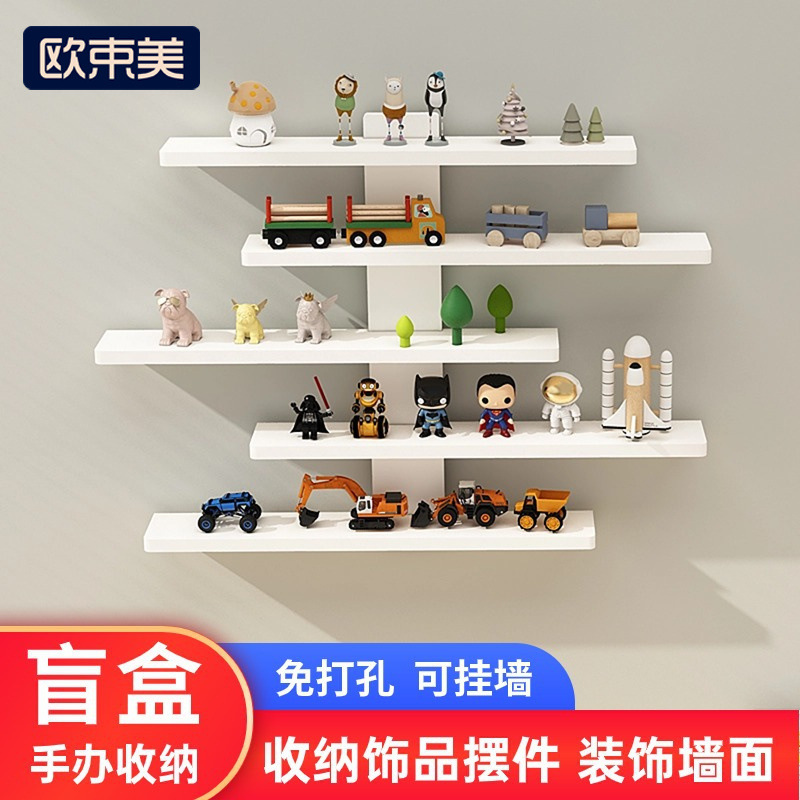Кросс-бордерная настенная полка для хранения, полка для мелких украшений, настенная полка для кукол