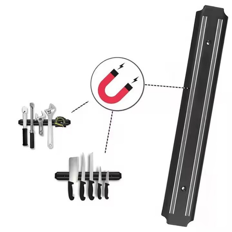 Cross-border magnetic knife holder 3338 50 55CM magnetic stripe monopoly household kitchen knife storage rack tool storage rack