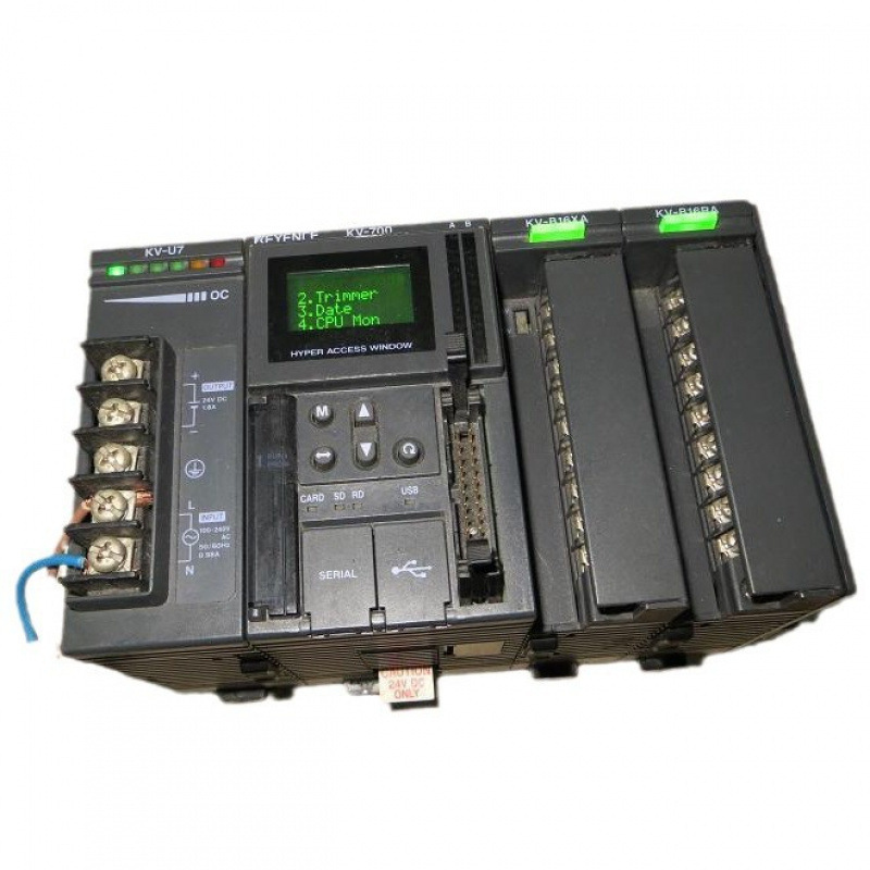 Disassembled Keyence Spot Original Output Module Kv-B16Ra Physical Picture 80% New