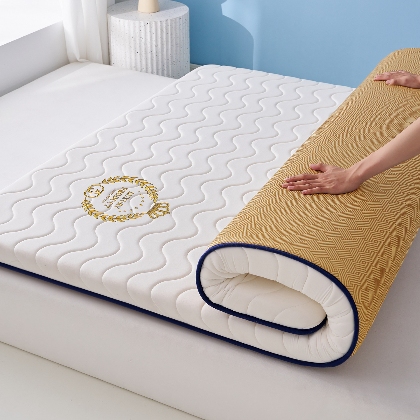 Household Mattress Bedroom Hard Cotton Mattress Student Dormitory Single Bed Mattress Lightning Warehouse