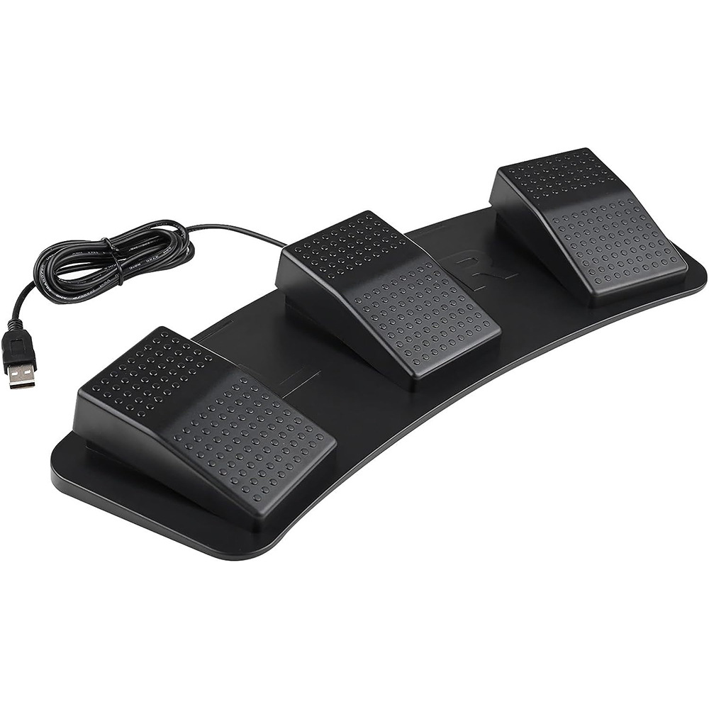 Hid USB Foot Switch 3-Position Plastic Foot Switch Fs3-P