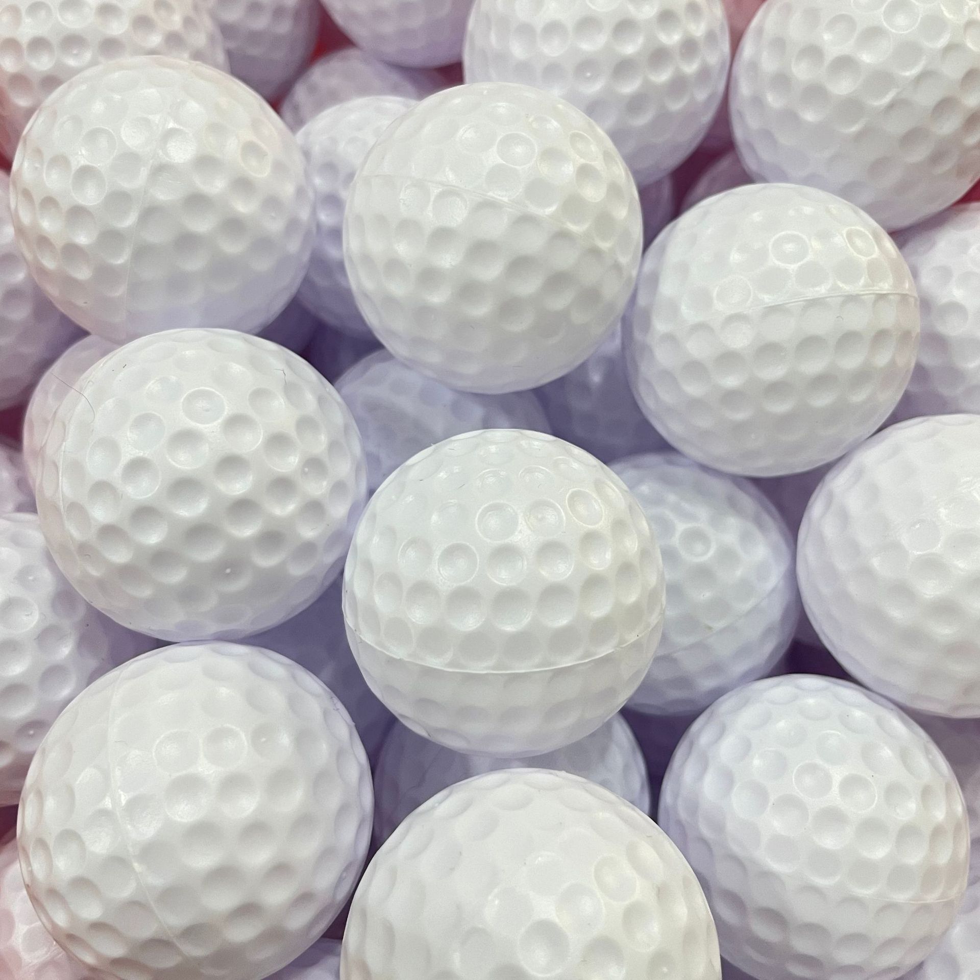 Training Golf Blow Molding Hollow Ball Golf Indoor and Outdoor Practice Ball Pe Ball Kidsren's Toy Ball 41mm Batch