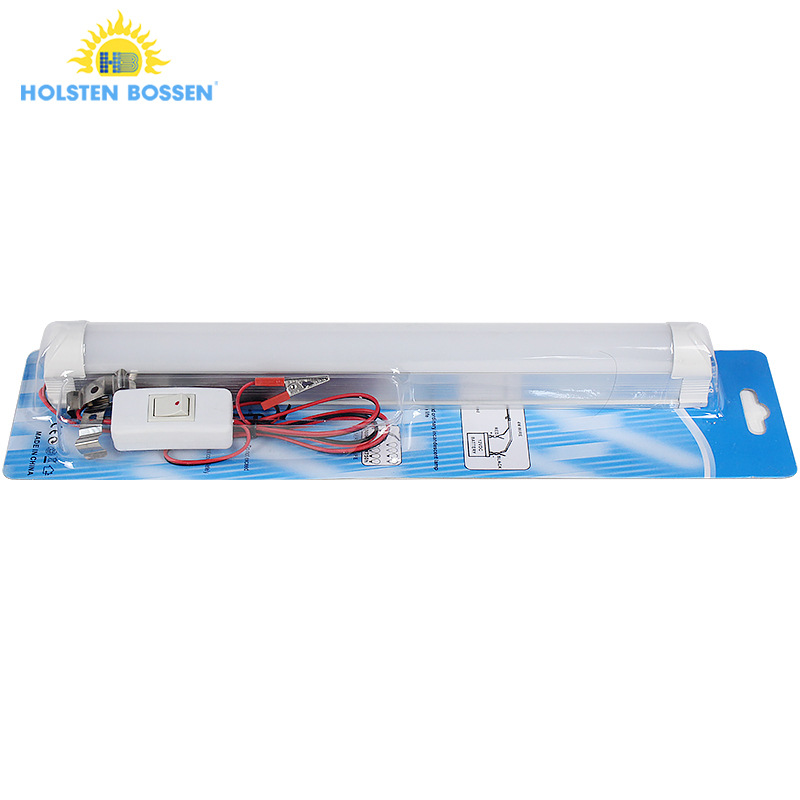 Dc12V T8 Tube Light Integrated Light Box for Foreign Trade Cross-Border Hot-Selling Night Market Booth Led Clip-On Fluorescent Tube Super Bright