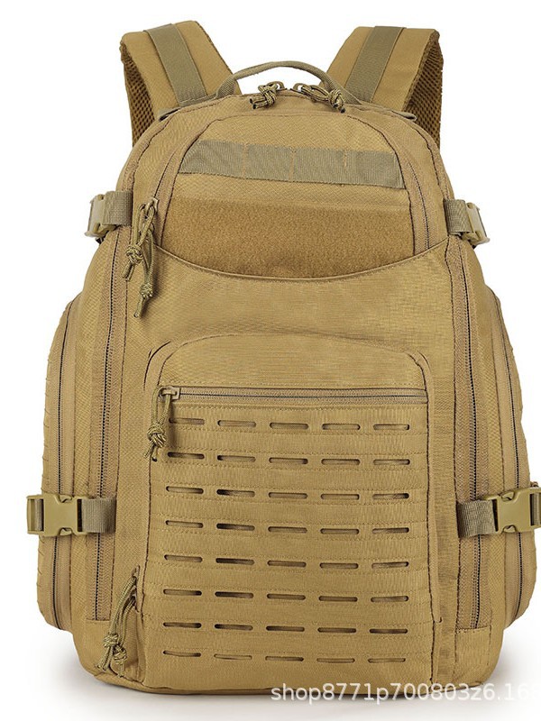 New Shoulder Tactical Camouflage Backpack Mountaineering Camping Large Capacity Bag Cycling Backpack Outdoor Tactical Backpack Wholesale