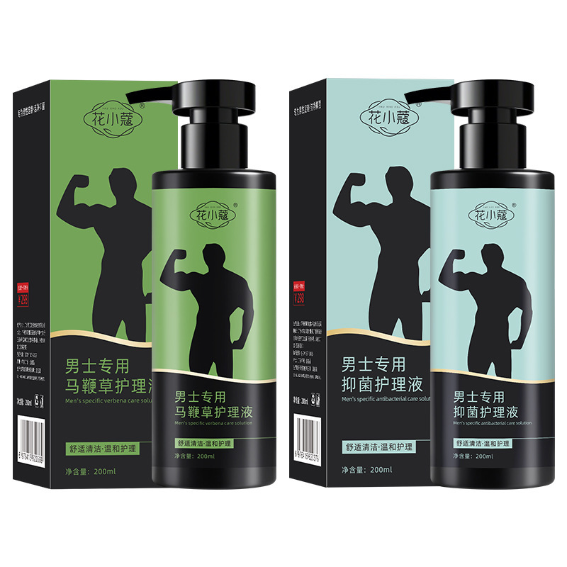 Hua Xiao Kou Men's Special Care Liquid 200ml Daily Wash and Care Wooden Fragrance Private Care Liquid Gentle and Fresh