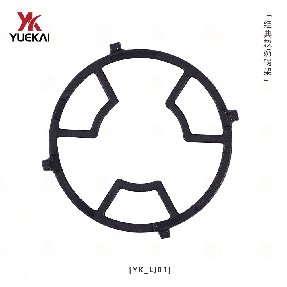 Кастрюля из чугуна для газовой плиты классическая подставка для молока аксессуары для газовой плиты