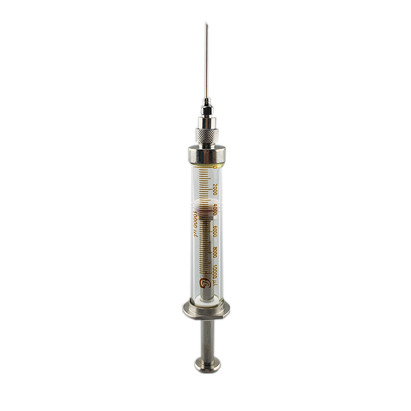 Shanghai Micro Syringe Gas Chromatography Laboratory 10ml Airtight High-Precision Micro Syringe Sampling