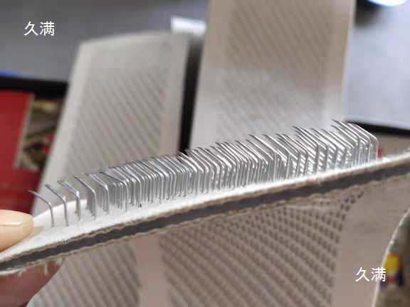 Non-Woven Equipment Elastic Cleaning and Combing Machine Needle Cloth Brush Strip Elastic Cotton Elastic Machine Brush Devil Curved Angle Accessories Needle Cloth