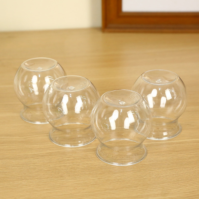 Transparent plant hydroponic vase grass head doll planting fleshy breeding pot creative desktop micro landscape ecological bottle